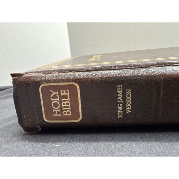 1975 Edition The Open Bible King James Version By Royal Leather Bound READ USA - Picture 4 of 14